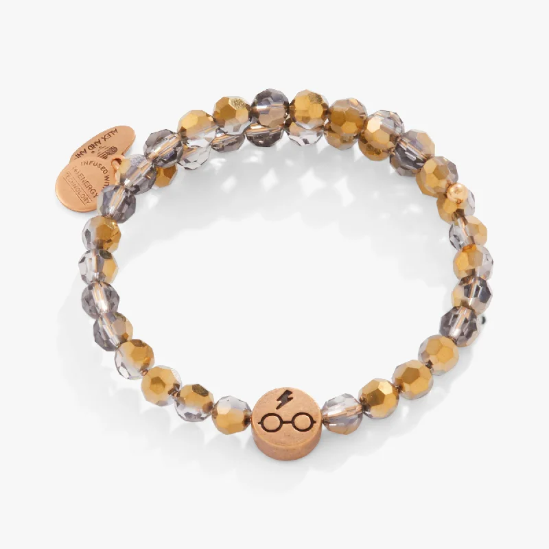 Limited-Stock Jewelry Sale – Once It's Gone, It's Gone Harry Potter™ Beaded Wrap Bracelet, Gold