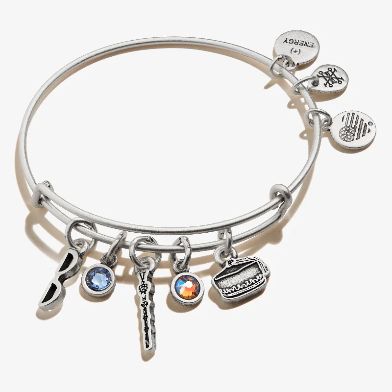 Grab Exquisite Jewelry At The Lowest Prices Harry Potter™ Dumbledore Multi-Charm Bangle