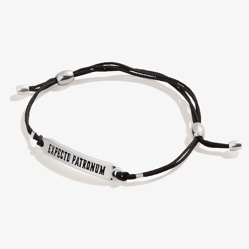 High-Quality Gemstone Jewelry For Special Occasions Harry Potter™ 'Expecto Patronum' Cord Bracelet