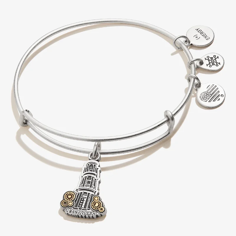 Romantic Heart-Shaped Jewelry For Special Gifts Harry Potter™ 'Gringott's' Charm Bangle