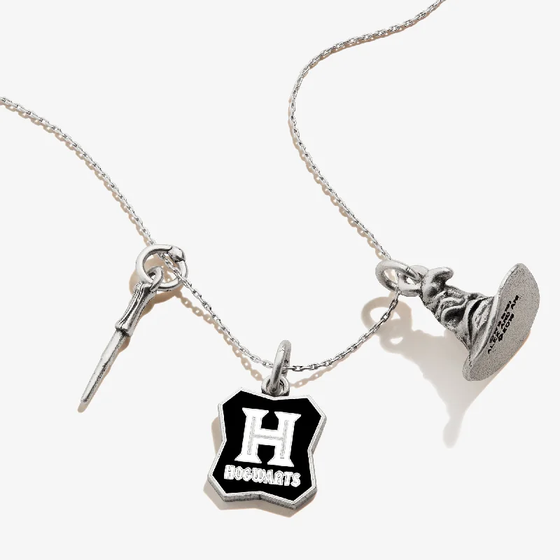 Exclusive Online Discounts On Stylish Jewelry Harry Potter™ 'Hogwarts'™ Trio Charm Necklace