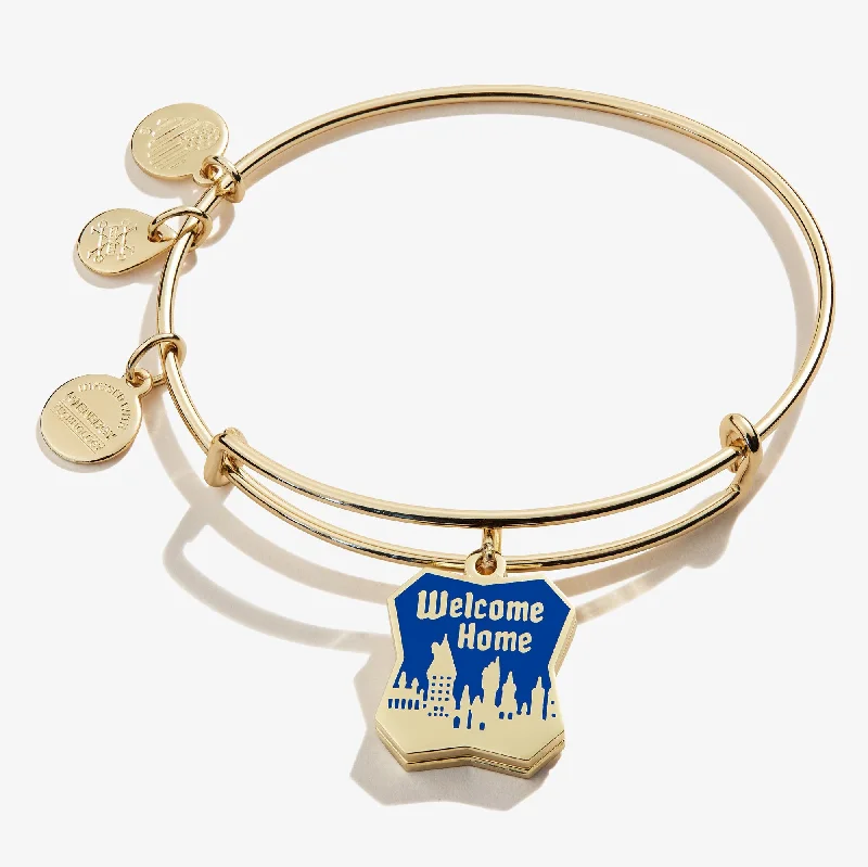 Shop Modern Jewelry Collections With Exclusive Discounts Harry Potter™ Hogwarts™ Welcome Home Slider Charm Bangle