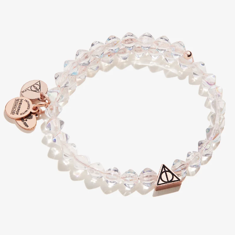 Premium Diamond Jewelry For Unforgettable Moments Harry Potter™ Illumination Wrap Bracelet, Ice