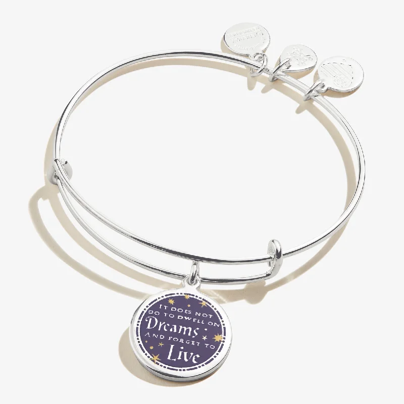 Buy More, Save More On Stunning Jewelry Pieces Harry Potter™ 'It Does Not Do To Dwell' Charm Bangle