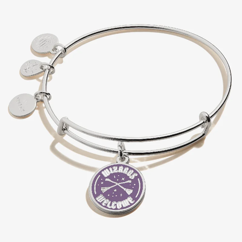 Exclusive Jewelry Sale – Shine For Less Harry Potter™ 'Wizards Welcome' Charm Bangle