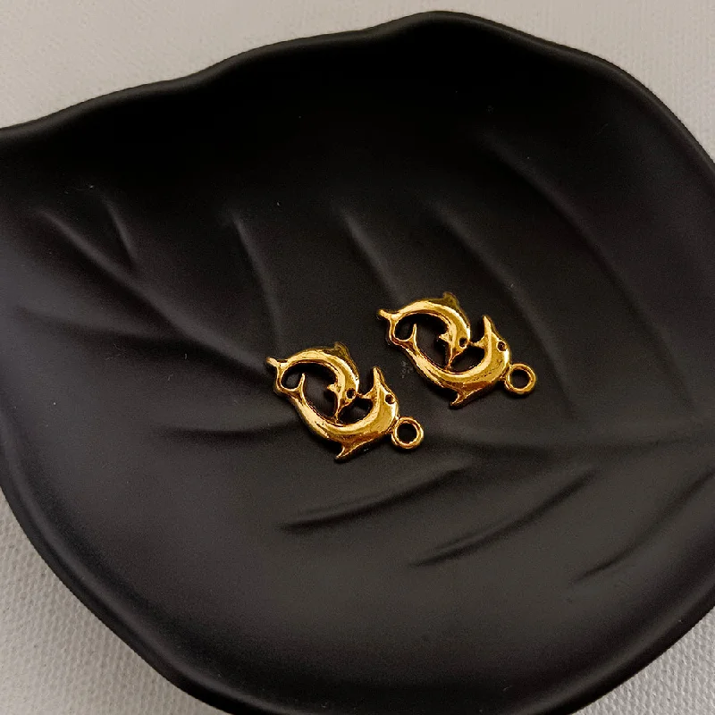 Personalized Jewelry Sale – Meaningful Gifts At Great Prices Kriaa Gold Oxidised Dolphin Charms Pendants DIY for Necklace Bracelet Jewelry Making and Crafting