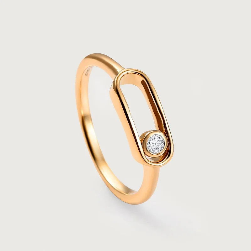 Premium Diamond Jewelry At Once-In-A-Lifetime Discounts Lab Grown Diamond Pendant in 9K Gold + Elysian Dancing Lab Grown Ring