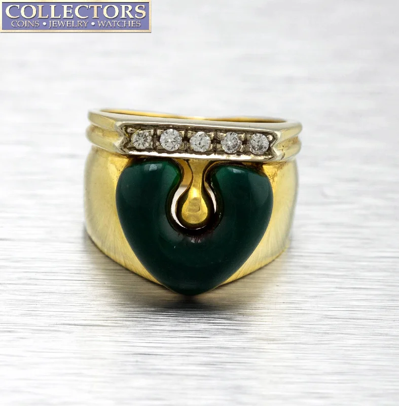 Elevate Your Jewelry Collection With Limited-Time Savings Ladies La Nouvelle Bague 750 18K Yellow Gold 0.15ctw Diamond Enamel Heart