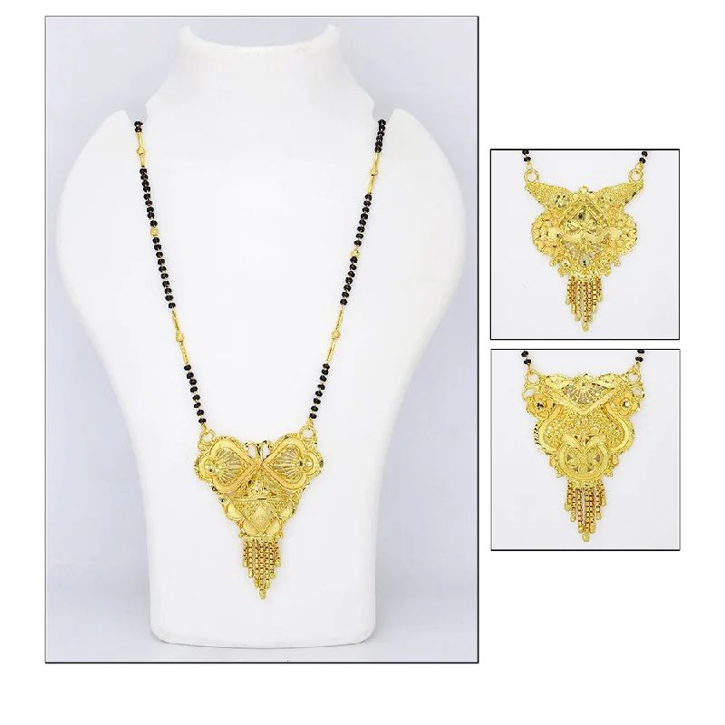 Shop Dazzling Jewelry With Special Promotional Discounts Mahavir Gold Plated Mangalsutra