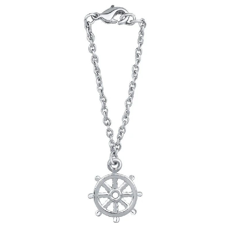 Bestselling Jewelry At Special Promotional Rates Mahi Wheel Shaped Watch Charm Jewellery Accessorries for Women & Girls Jewellery (WC1001020R)