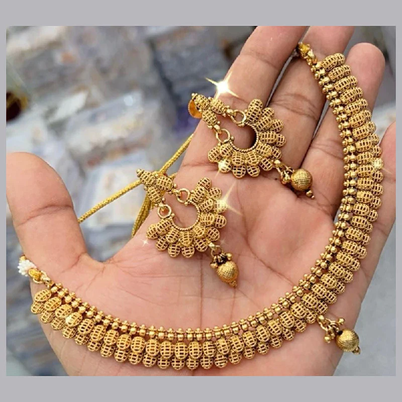 Exclusive Jewelry Sale – Limited-Time Discounts Manisha Jewellery Gold Plated Necklace Set