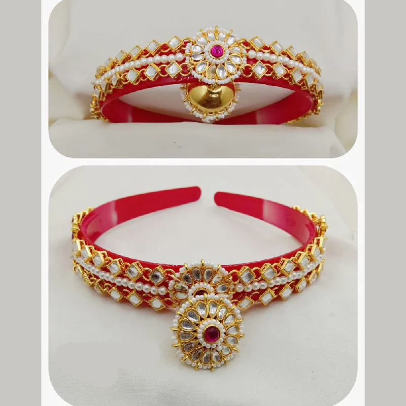 Buy More, Save More On Stunning Jewelry Pieces SP Jewellery Gold Plated Sheeshphool Hairband